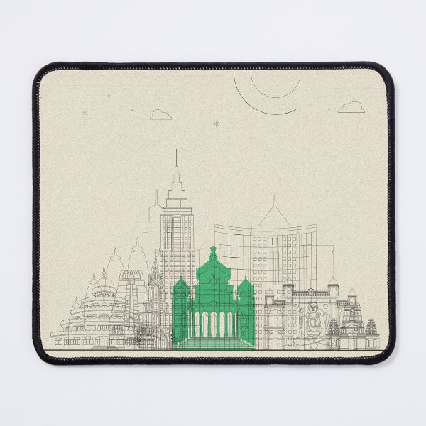 Item preview, Abstract City Posters: Bangalore, India designed and sold by A Deniz Akerman.