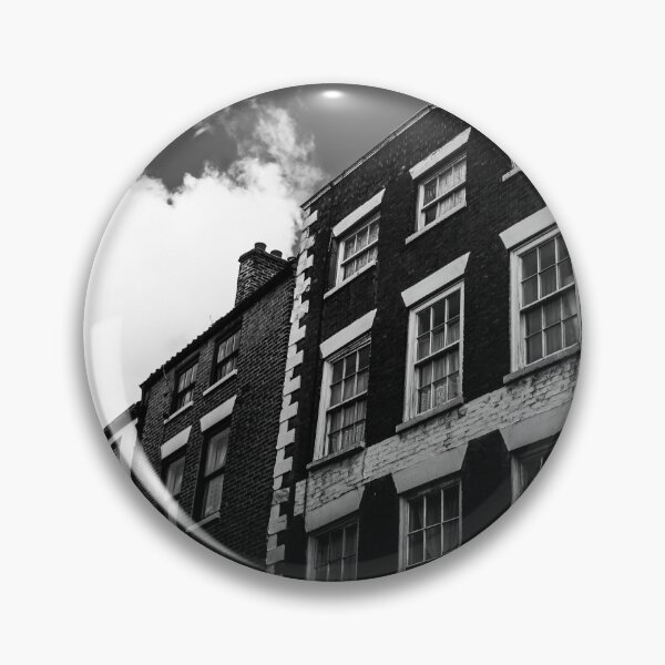 Item preview, British Town Houses monochrome photographic print designed and sold by RedartDesign.