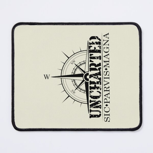 Item preview, Uncharted - Sic Parvis Magna Design 2 with Compass designed and sold by NesoMinds.