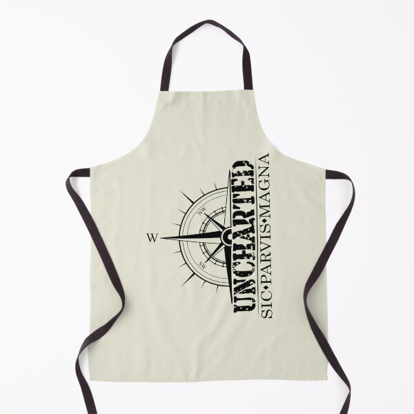 Item preview, Uncharted - Sic Parvis Magna Design 2 with Compass designed and sold by NesoMinds.