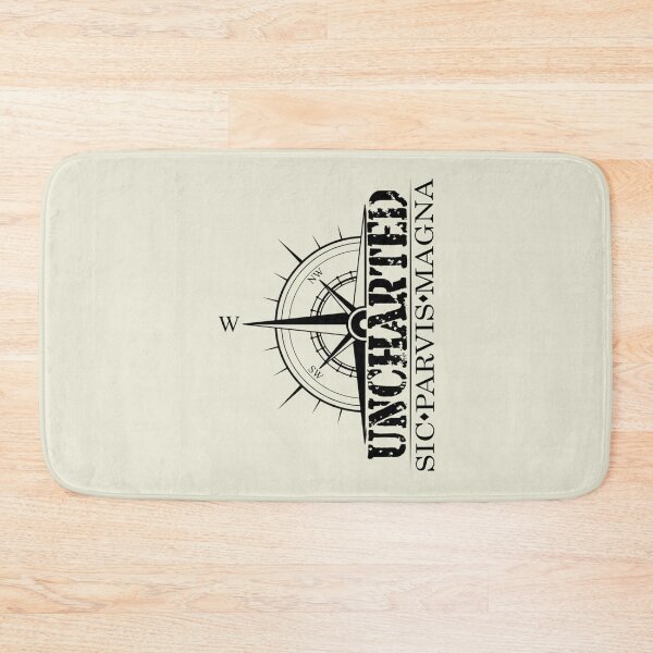 Item preview, Uncharted - Sic Parvis Magna Design 2 with Compass   designed and sold by NesoMinds.