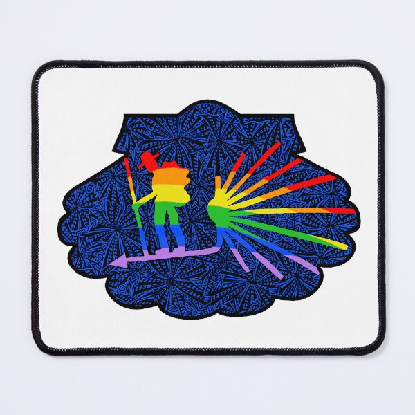 Item preview, Way of St. James pilgrims - rainbow designed and sold by TanTrisTani.