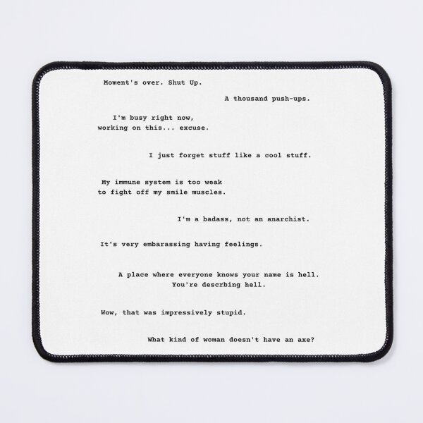 Item preview, Brooklyn Nine-Nine Rosa Diaz Quotes Set designed and sold by awe-someA.