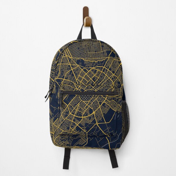 Item preview, Trujillo City Map of La Libertad, Peru - Gold Art Deco designed and sold by deMAP.