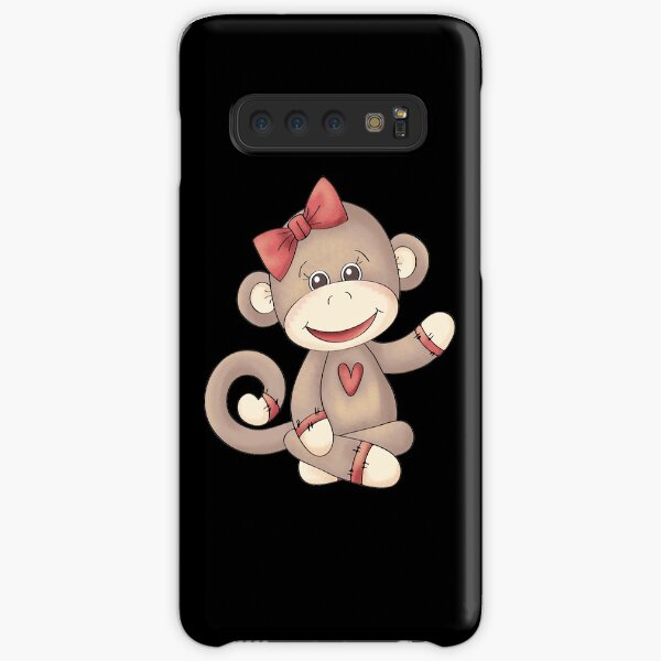 Baby Girl Sock Monkey Samsung Galaxy Snap Case