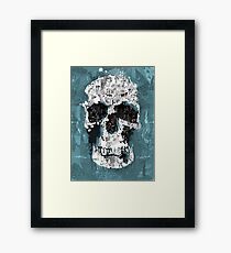 The Blue Skull of Baker Street Framed Print