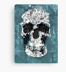 The Blue Skull of Baker Street Canvas Print