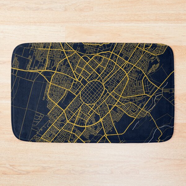 Item preview, Trujillo City Map of La Libertad, Peru - Gold Art Deco designed and sold by deMAP.