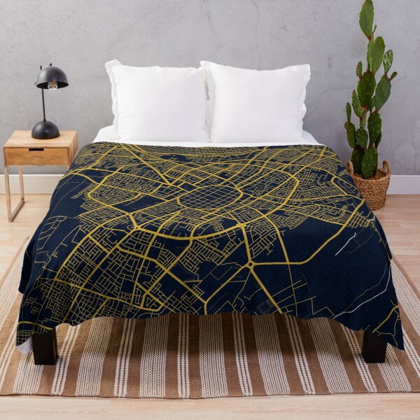 Item preview, Trujillo City Map of La Libertad, Peru - Gold Art Deco designed and sold by deMAP.