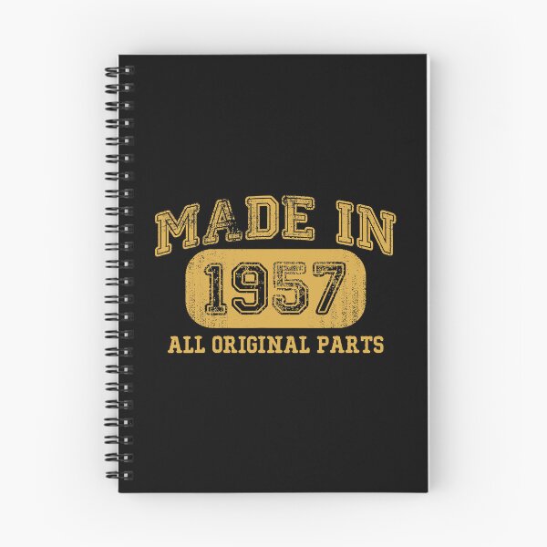 Item preview, Made in 1957 Birthday gifts 65 Years old 65th Bday gifts T-Shirt designed and sold by JonesCaddaric.