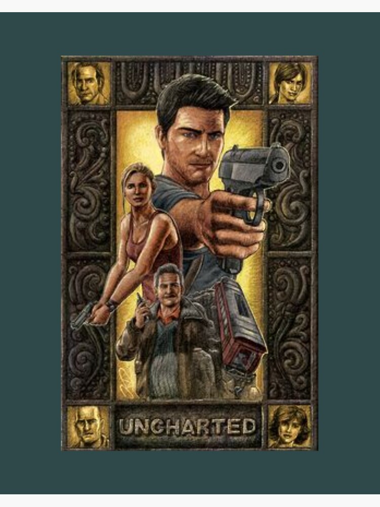 Uncharted 4 Nathan Drake Art Board Print for Sale by MarinaLexaArt