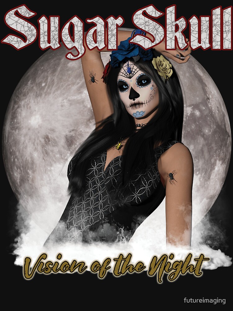Sugar Skull Vision of the Night by futureimaging