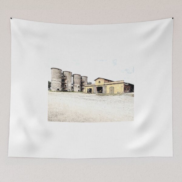 Item preview, Silos and stable designed and sold by Giuseppe Cocco.