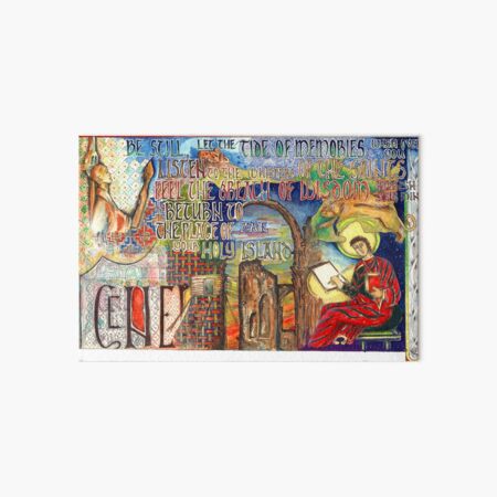 Holy Island Art Board Print