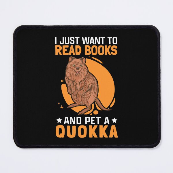 Item preview, Quokkas and reading books marsupial quokka designed and sold by madgrfx.