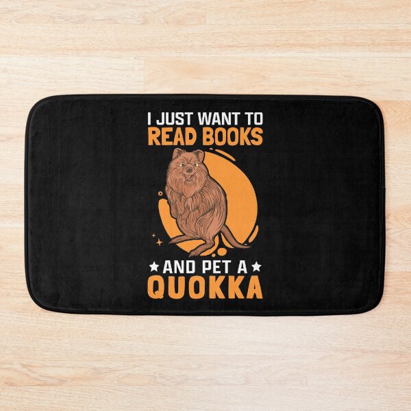 Item preview, Quokkas and reading books marsupial quokka designed and sold by madgrfx.