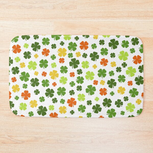 Item preview, Irish Colored Clover Pattern St Patrick's Day designed and sold by ILLYL Creatives.