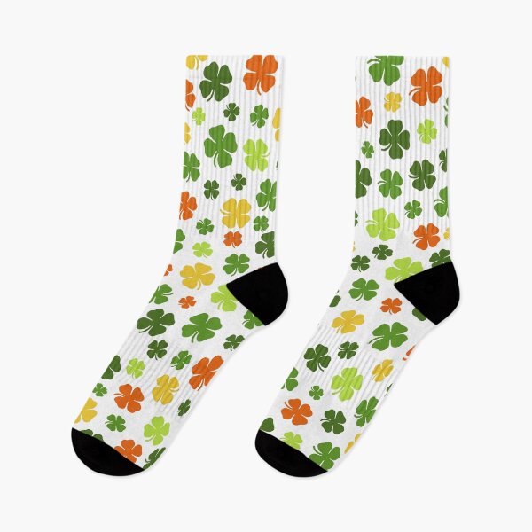 Item preview, Irish Colored Clover Pattern St Patrick's Day designed and sold by ILLYL Creatives.