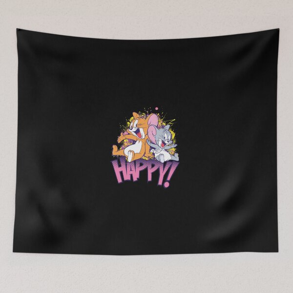 Item preview, Tom and and Nibbles Happy! Long Sleeve T-Shirt designed and sold by DennlerOrlantha.