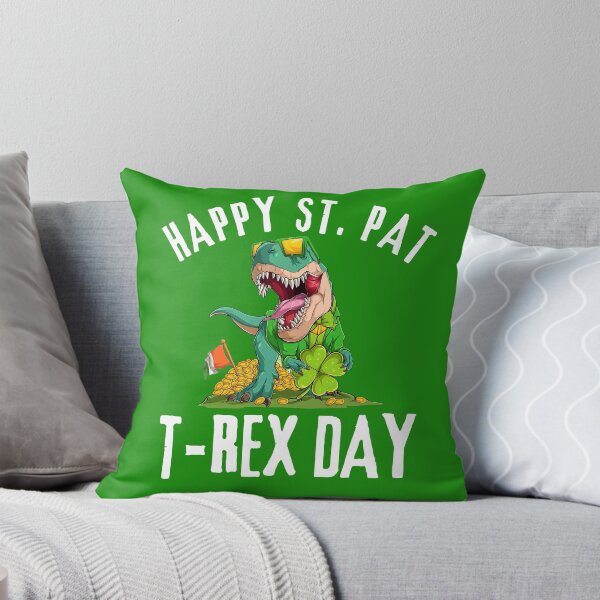 Item preview, Happy St Pat T-rex Dinosaur St Patricks Day Kids Gift designed and sold by Mariano Topno.