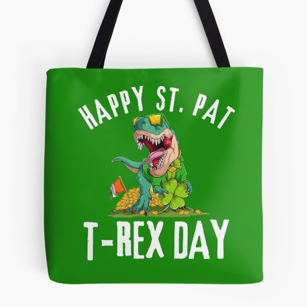 Item preview, Happy St Pat T-rex Dinosaur St Patricks Day Kids Gift designed and sold by Mariano Topno.