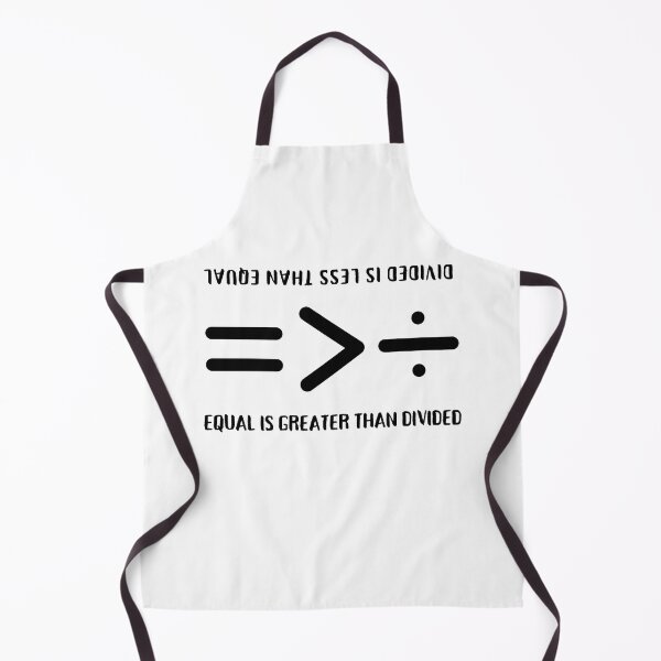 Item preview, Equal Is Greater Than Divided, Equality Is Greater Than Division, Equal Is Greater Than, Divided Is Less Than Equal, Equality in Maths Symbols designed and sold by Coralgb.