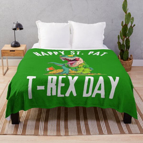 Item preview, Happy St Pat T-rex Dinosaur St Patricks Day Kids Gift designed and sold by Mariano Topno.