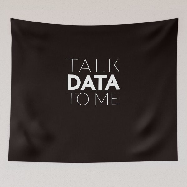 Item preview, Talk Data To Me Entrepreneur Sentence Essential T-Shirt designed and sold by FrederikSickel.