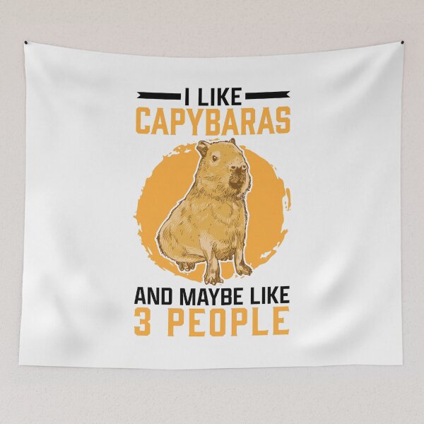 Item preview, I like capybara south american capybara designed and sold by madgrfx.