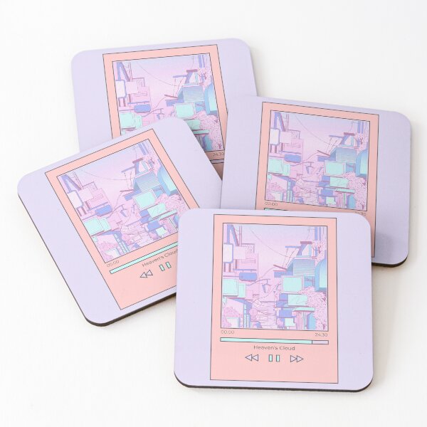 Item preview, Anime Style Pastel Pink and Purple Aesthetic Music Player   designed and sold by quinellie.