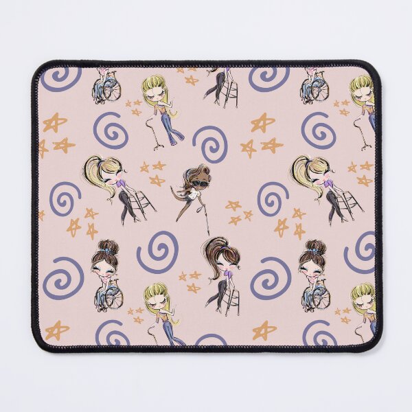 Item preview, Strong disabled girls designed and sold by MyMintyPrinty.