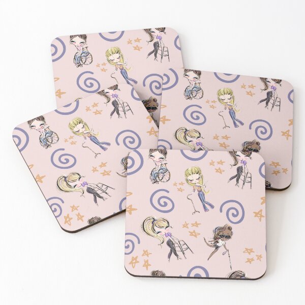 Item preview, Strong disabled girls designed and sold by MyMintyPrinty.