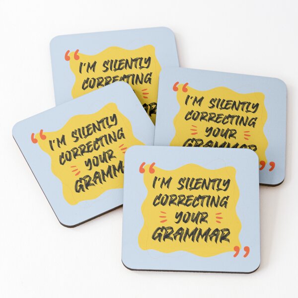 Item preview, I_m Silently Correcting Your Grammar designed and sold by Nicolasmoreau.