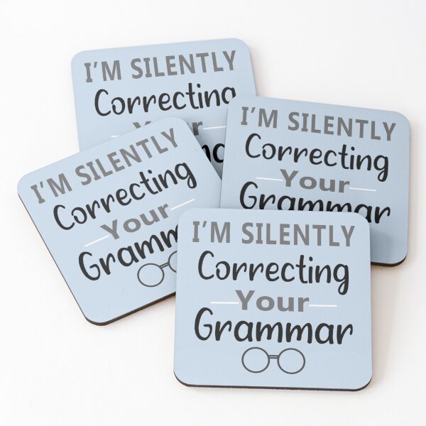 Item preview, I_m Silently Correcting Your Grammar, Nice gift idea   designed and sold by Nicolasmoreau.
