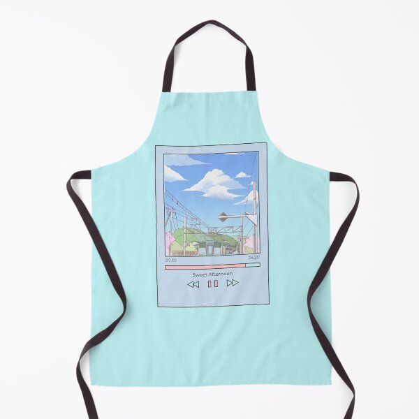 Item preview, Anime Style Light Blue Aesthetic Music Player   designed and sold by quinellie.
