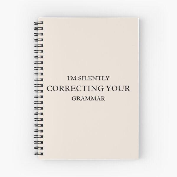 Item preview, Funny I_m silently correcting your grammar     designed and sold by Nicolasmoreau.