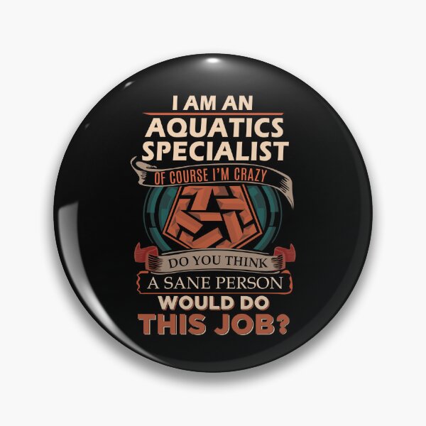 Item preview, Aquatics Specialist T Shirt - Sane Person Job Gift Item Tee designed and sold by ximenalivi.