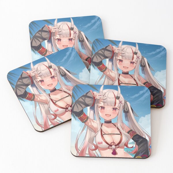Item preview, Ayame on a beach || Anime girl  designed and sold by AszaAri.