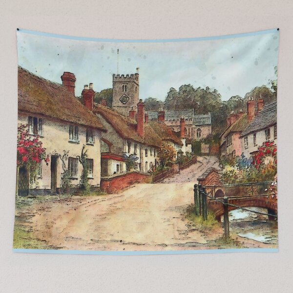Item preview, Beautiful Town  Roads -  Nature Scenary and Quotes designed and sold by MerryLifestyle.
