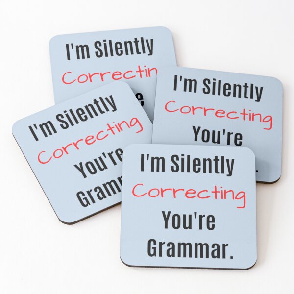 Item preview, I_m Silently Correcting Your Grammar.          designed and sold by Nicolasmoreau.