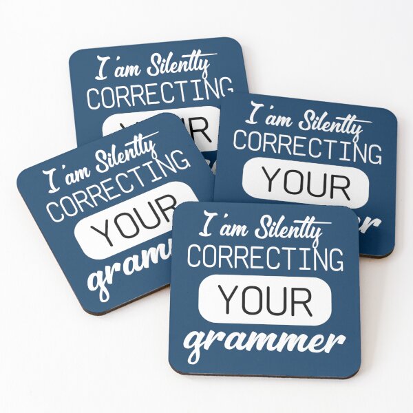 Item preview, I_m Silently Correcting Your Grammar  designed and sold by Nicolasmoreau.