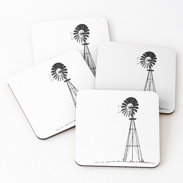 Item preview, American Windmill | black designed and sold by bettiena.