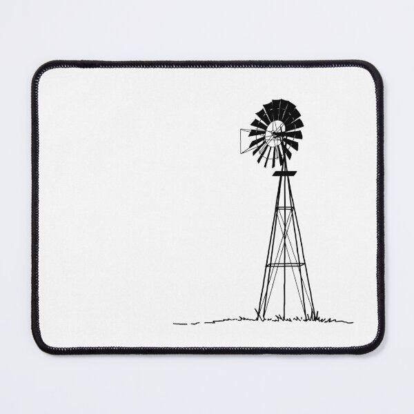 Item preview, American Windmill | black designed and sold by bettiena.