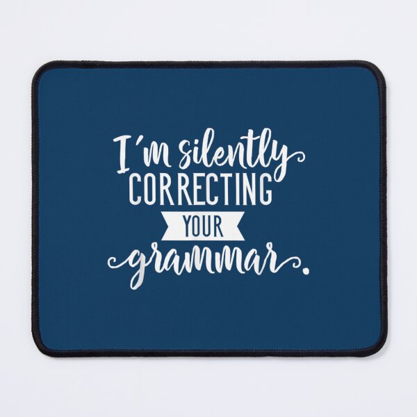 Item preview, i_m Silently Correcting Your Grammar funny gift for teacher   designed and sold by Nicolasmoreau.