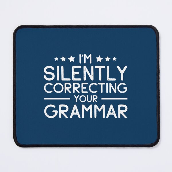 Item preview, I_m Silently Correcting Your Grammar Funny Sarcastic Saying Baseball ¾ Sleeve  designed and sold by Nicolasmoreau.