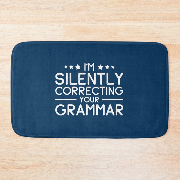 Item preview, I_m Silently Correcting Your Grammar Funny Sarcastic Saying Baseball ¾ Sleeve  designed and sold by Nicolasmoreau.