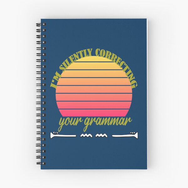 Item preview, i_m silently correcting your grammar                             designed and sold by Nicolasmoreau.