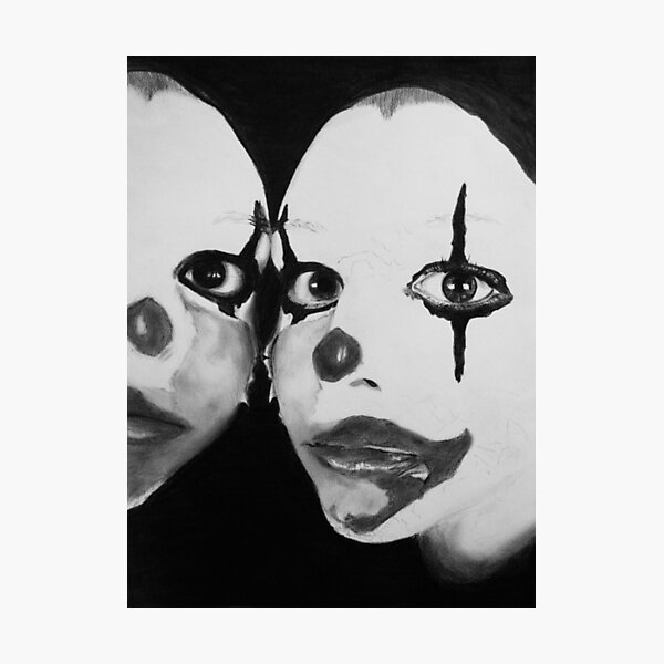 Reflection - Sketch Photographic Print