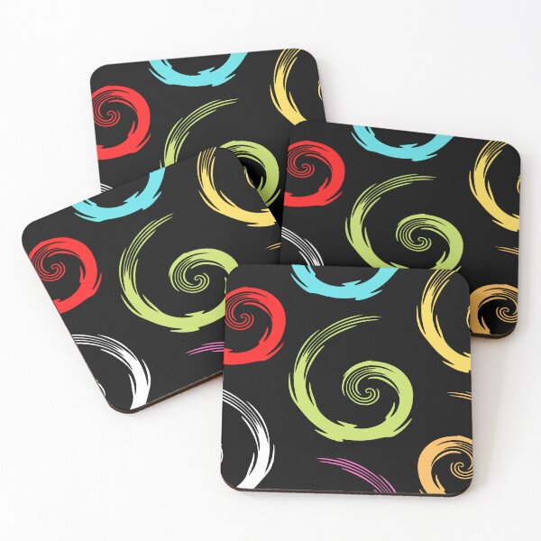 Item preview,  Black Swirly Floral Pattern | Elegant Pattern | Black And White | Geometric Patterns designed and sold by SeemDev786.