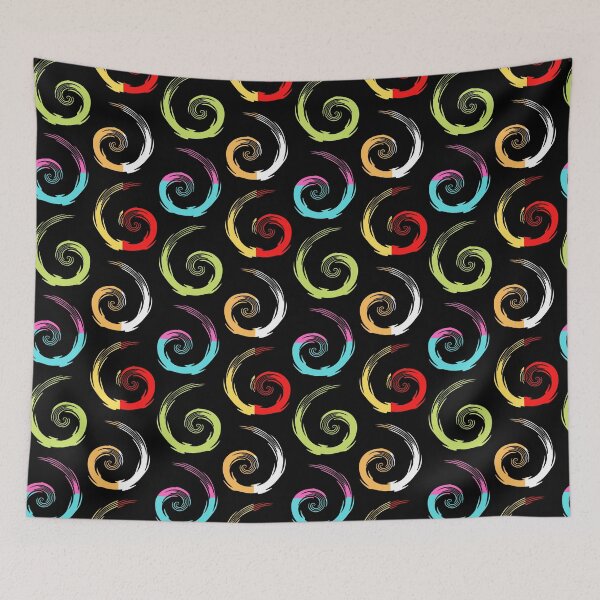 Item preview,  Black Swirly Floral Pattern | Elegant Pattern | Black And White | Geometric Patterns designed and sold by SeemDev786.
